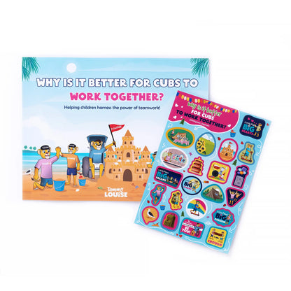 Why Is It Better for Cubs to Work Together? Book + BONUS 21 Stickers